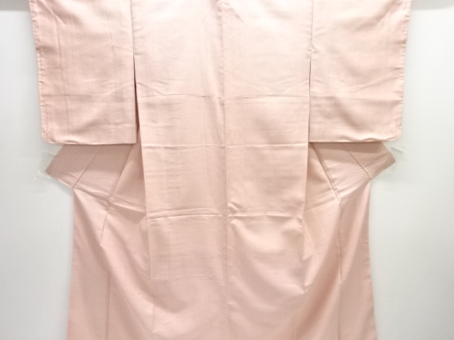 JAPANESE KIMONO / OMESHI / NISHIJIN-ORI / UNUSED / KASURI PATTERN